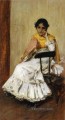 スペインの女の子 別名スペインのドレスを着たチェイス夫人の肖像 ウィリアム・メリット・チェイス
